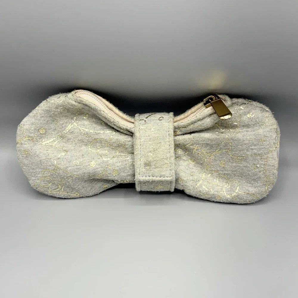 Hello Kitty® Pottery Barn Teen Gray Bow Pencil Case Cloth